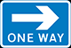 one-way from Lynsted Lane
